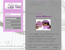 Tablet Screenshot of casahaus24.com
